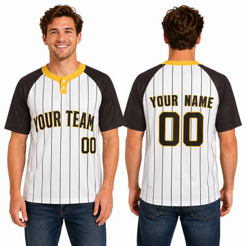 Personalized San Diego Two-Button Baseball Jersey – Alternate Style, Custom Name & Number for Men, Women & Youth