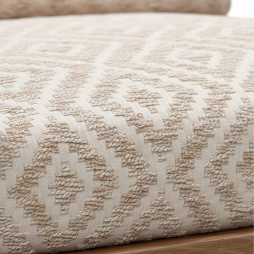 Accent Chair Fabric & Wood 77.5 × 72.4 × 81.3 cm