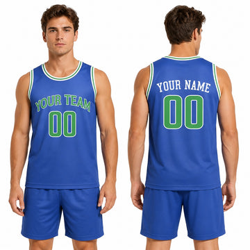 Personalized 1995/96 Minnesota Basketball Jersey – Blue Heritage Style, Custom Name & Number for Kids, Youth & Adults