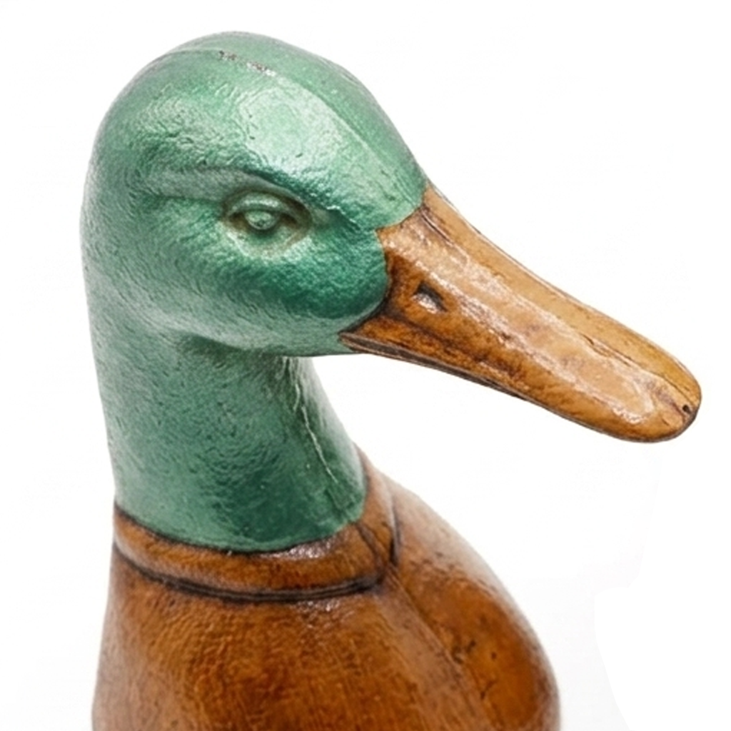 Bookends Iron 10.9 × 7.4 × 14.7 cm Brown Duck Head Set