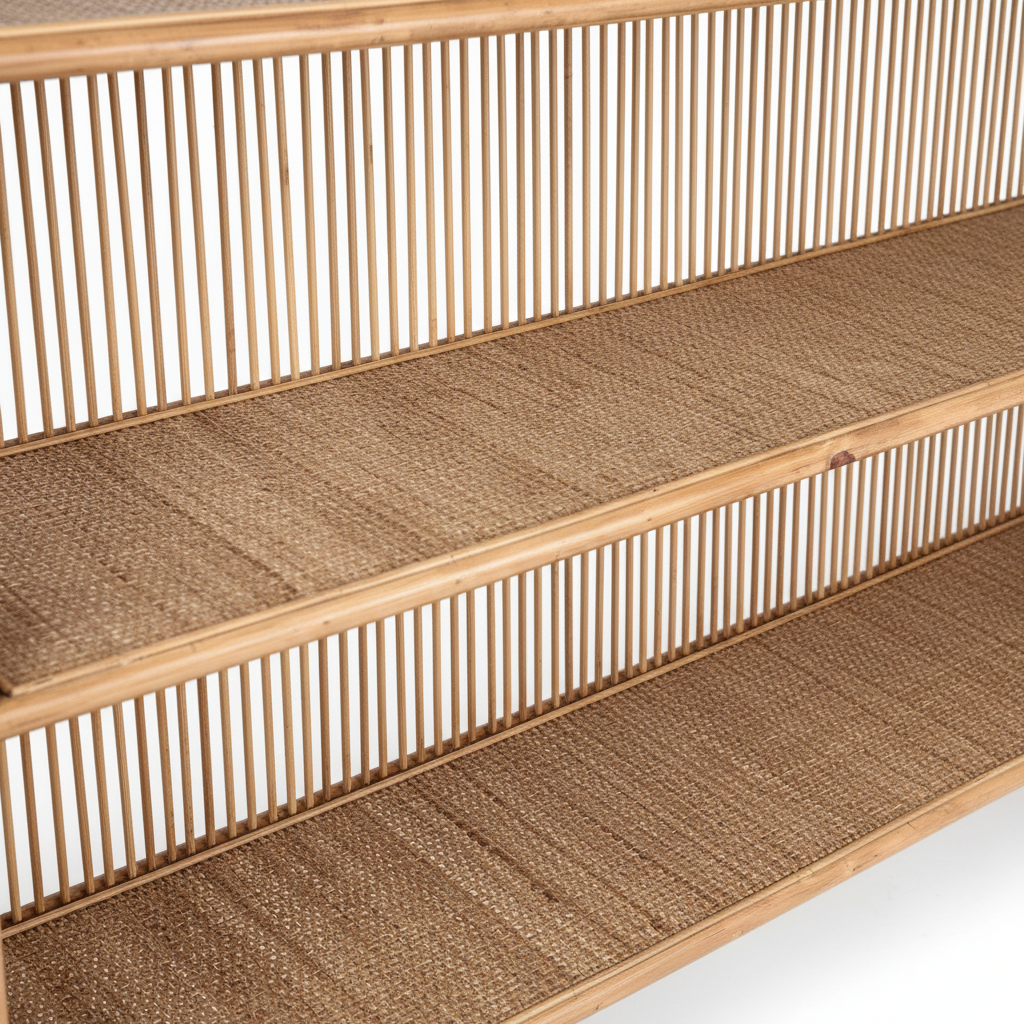 Console Table Rattan 120 × 40.5 × 71 cm Natural Handcrafted