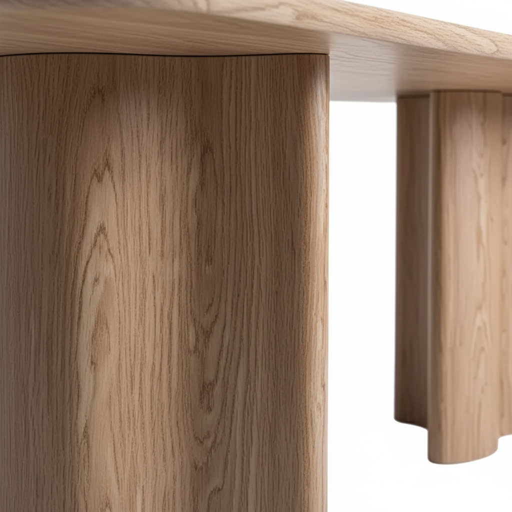 Dining Table Wood 200 × 100 × 75.5 cm Brown Detachable