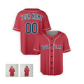 Personalized Boston Red Sox Baseball Jersey - Red Alternate Style, Custom Name & Number-5