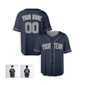 Personalized New York Yankees Baseball Jersey - Navy Alternate Style, Custom Name & Number-3