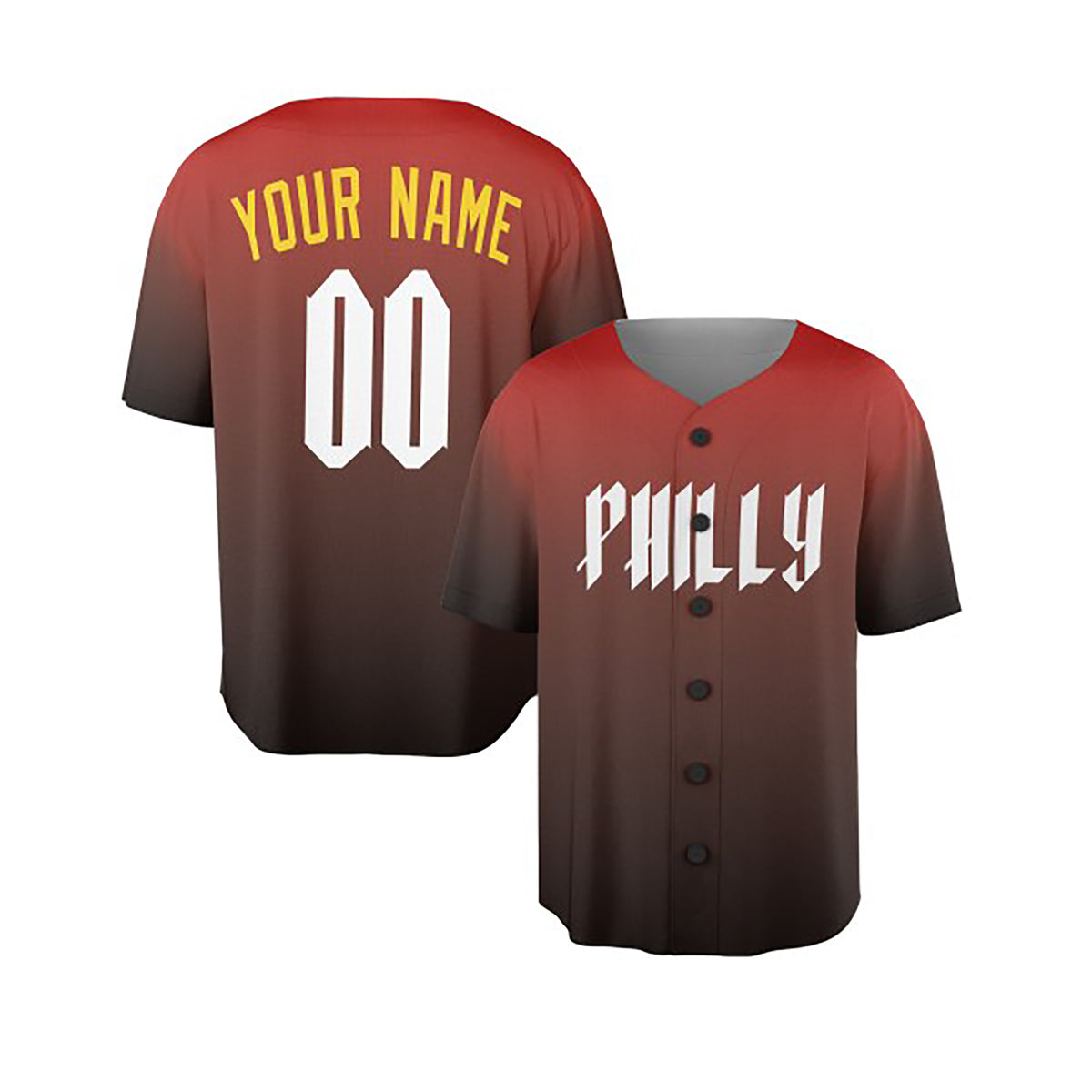 Personalized Philadelphia Phillies Baseball Jersey - Red Philly City Limited Style, Custom Name & Number-4