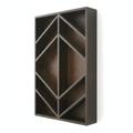 Wall Shelf Wood 26.9 × 5.1 × 40.1 cm Chevron Design