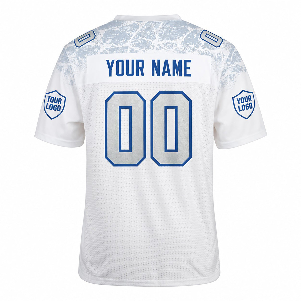 Buffalo Custom Football Jersey, Gray Personalized Team Jersey, Custom Name Number Logo, Football Uniform-2