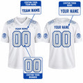 Buffalo Custom Football Jersey, Gray Personalized Team Jersey, Custom Name Number Logo, Football Uniform-4