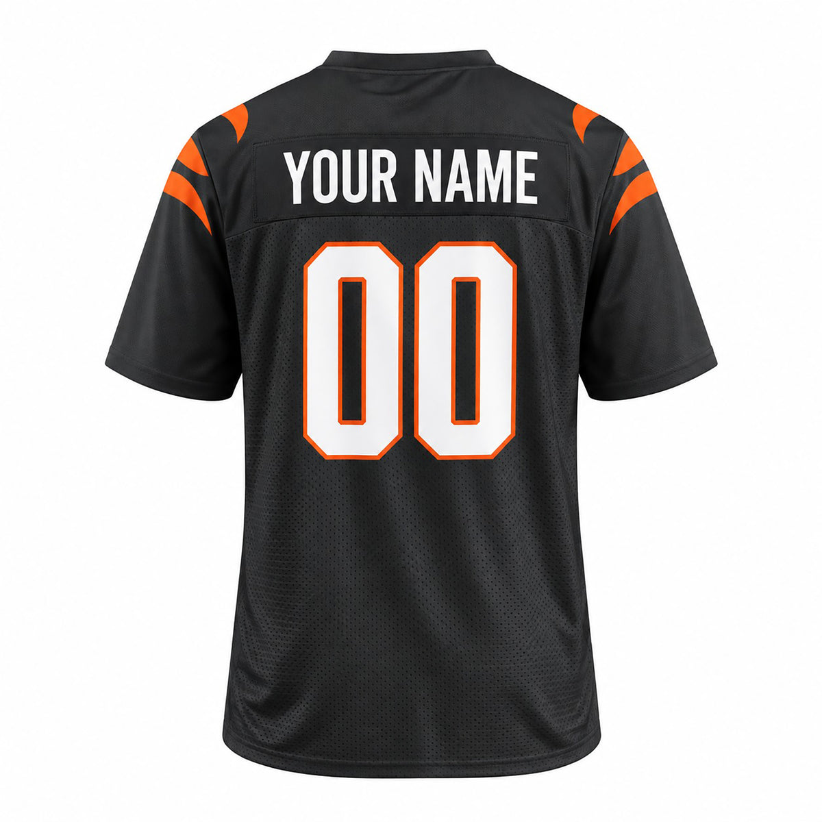 Cincinnati Custom Football Jersey, Black Personalized Team Jersey, Custom Name Number Logo, Football Uniform-2