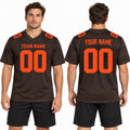 Cleveland Custom Football Jersey, Brown Personalized Team Jersey, Custom Name Number Logo, Football Uniform-3