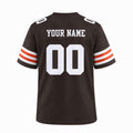 Cleveland Custom Football Jersey, Brown Personalized Team Jersey, Custom Name Number Logo, Football Uniform-2