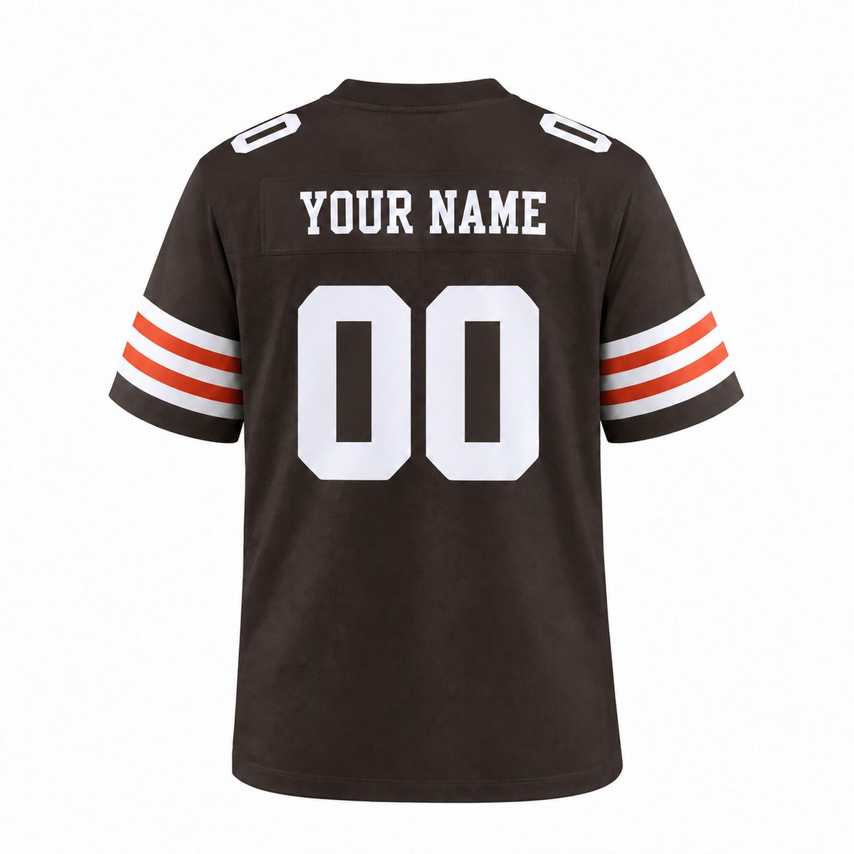 Cleveland Custom Football Jersey, Brown Personalized Team Jersey, Custom Name Number Logo, Football Uniform-2