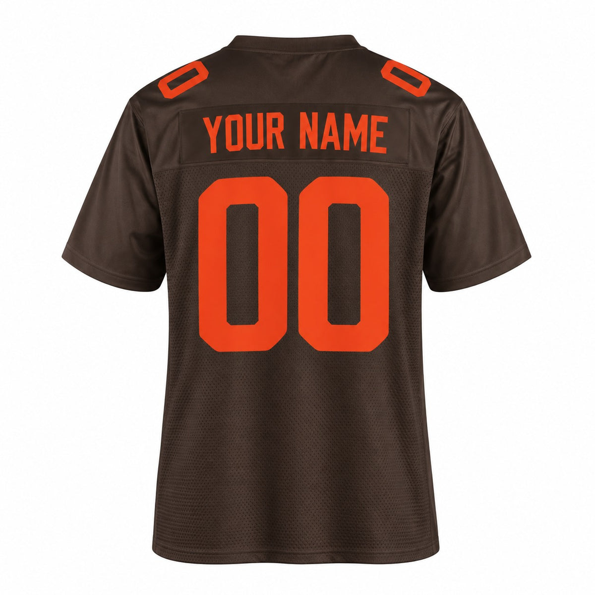Cleveland Custom Football Jersey, Brown Personalized Team Jersey, Custom Name Number Logo, Football Uniform-2