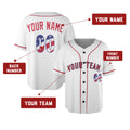 Custom Anaheim Baseball Jersey - USA 250th Anniversary Fourth of July Stadium Style, Personalized Name & Number-2
