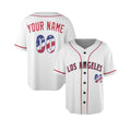 Custom Anaheim Baseball Jersey - USA 250th Anniversary Fourth of July Stadium Style, Personalized Name & Number-4