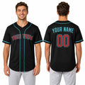 Custom Arizona Baseball Jersey - Black Game Day Style, Personalized Name & Number-1