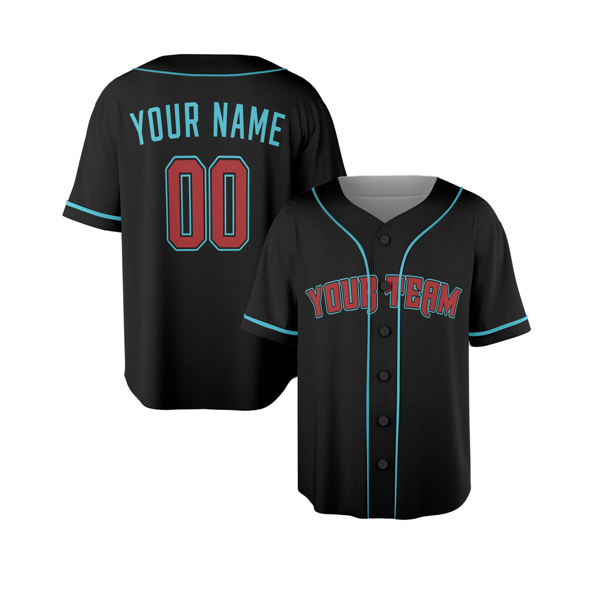 Custom Arizona Baseball Jersey - Black Game Day Style, Personalized Name & Number-4