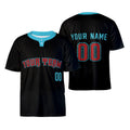 Custom Arizona Two-Button Baseball Jersey - Blackout Style, Personalized Name & Number-3