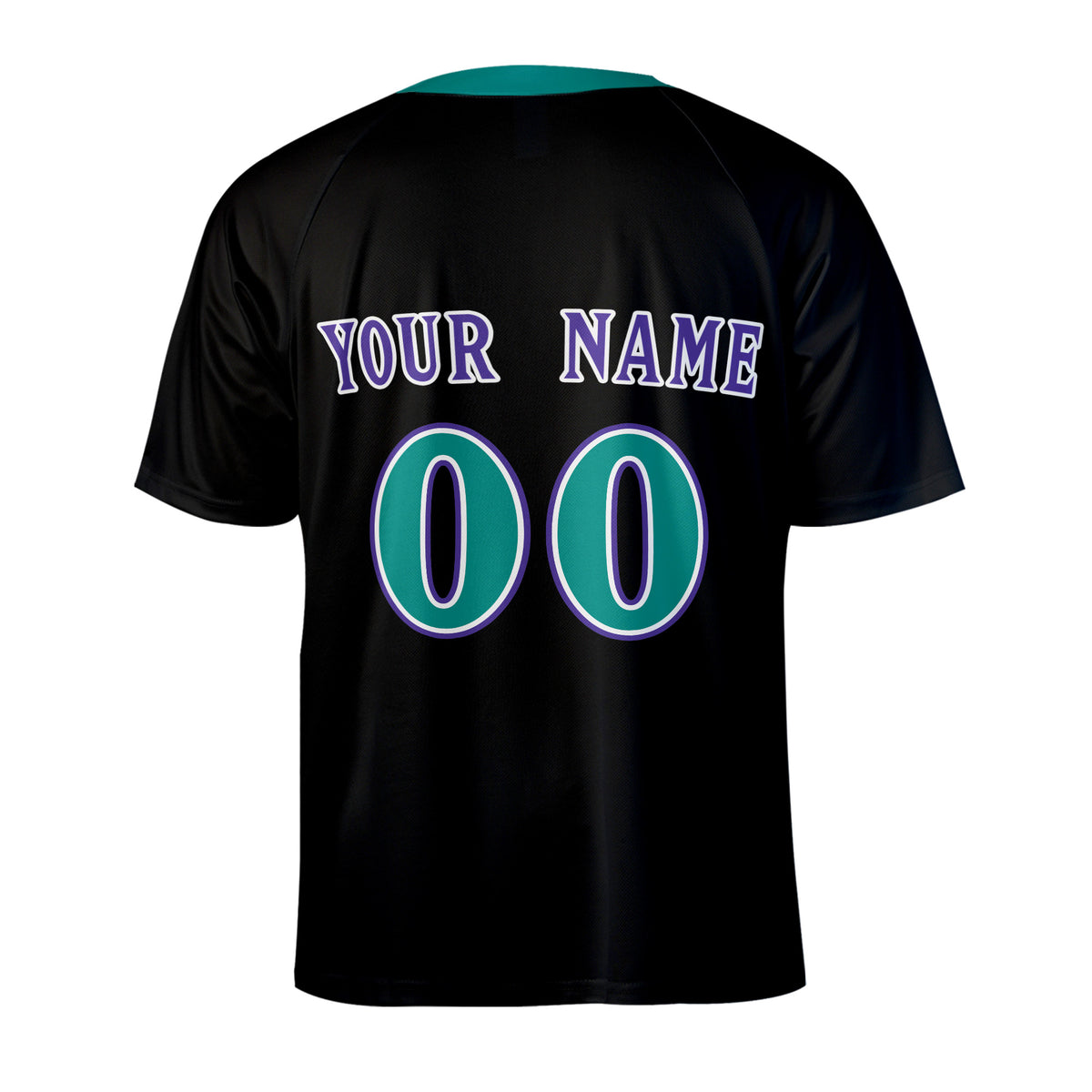 Custom Arizona Two-Button Baseball Jersey - Throwback Cooperstown Style, Personalized Name & Number-5