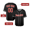 Custom Baltimore Baseball Jersey - Blackout Style, Personalized Name & Number-2