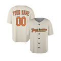 Custom Baltimore Baseball Jersey - Cream Throwback Style, Personalized Name & Number-3