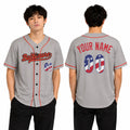Custom Baltimore Baseball Jersey - USA 250th Anniversary Fourth of July Style, Personalized Name & Number-1