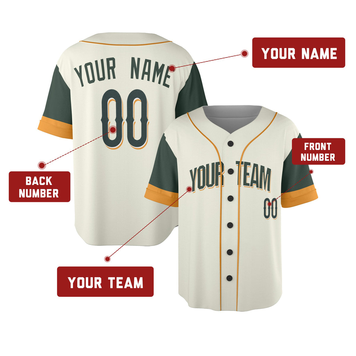 Custom Baltimore Orioles Baseball Jersey - 2026 City Connect Cream Style, Personalized Name & Number-2