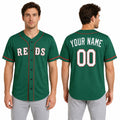 Custom Boston Red Sox Baseball Jersey - Kelly Green Cooperstown Style, Personalized Name & Number-1