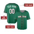 Custom Boston Red Sox Baseball Jersey - Kelly Green Cooperstown Style, Personalized Name & Number-2