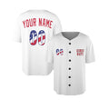 Custom Cincinnati Baseball Jersey - USA 250th Anniversary Fourth of July Style, Personalized Name & Number-3