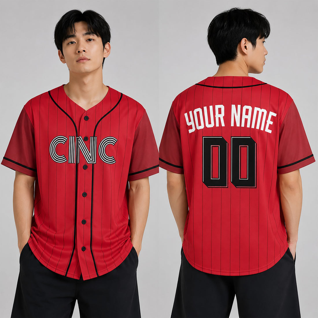 Custom Cincinnati Reds Baseball Jersey - 2026 City Connect Red Style, Personalized Name & Number-1