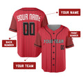 Custom Cincinnati Reds Baseball Jersey - 2026 City Connect Red Style, Personalized Name & Number-2