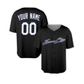 Custom Kansas City Baseball Jersey - Fashion Blackout Style, Personalized Name & Number-3