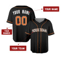 Custom Miami Marlins Baseball Jersey - Black Batting Practice Fashion Style, Personalized Name & Number-2