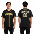 Custom Milwaukee Baseball Jersey - Fashion Style, Personalized Name & Number-1