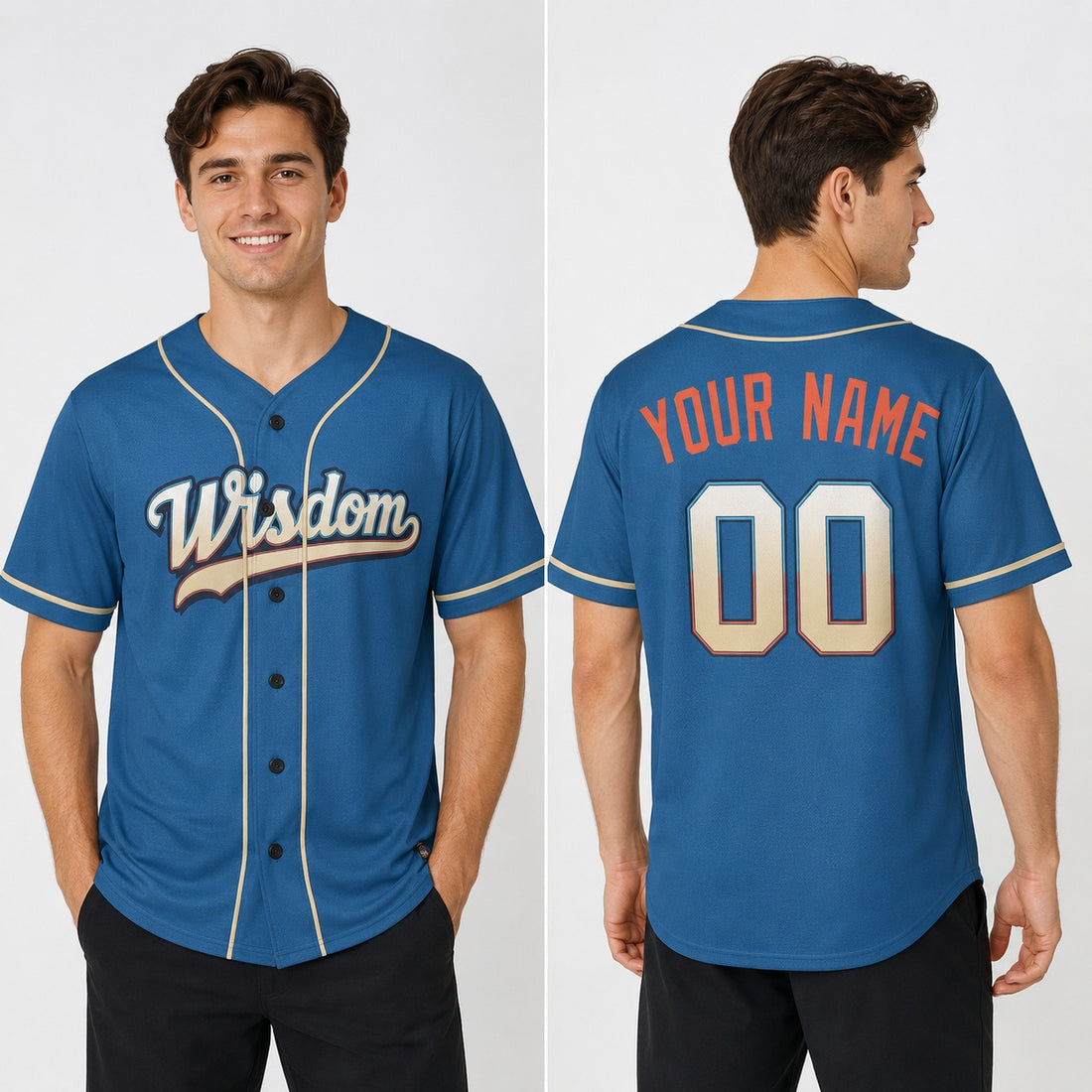 Custom Milwaukee Brewers Baseball Jersey - 2026 City Connect Mineral Blue Style, Personalized Name & Number-1