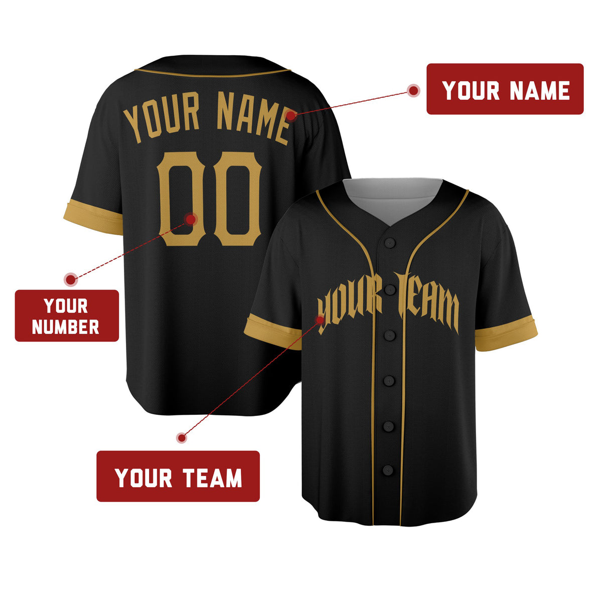 Custom Pittsburgh Pirates Baseball Jersey - 2026 City Connect Black Style, Personalized Name & Number-2