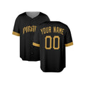 Custom Pittsburgh Pirates Baseball Jersey - 2026 City Connect Black Style, Personalized Name & Number-3