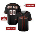 Custom San Francisco Baseball Jersey - Blackout Style, Personalized Name & Number-2
