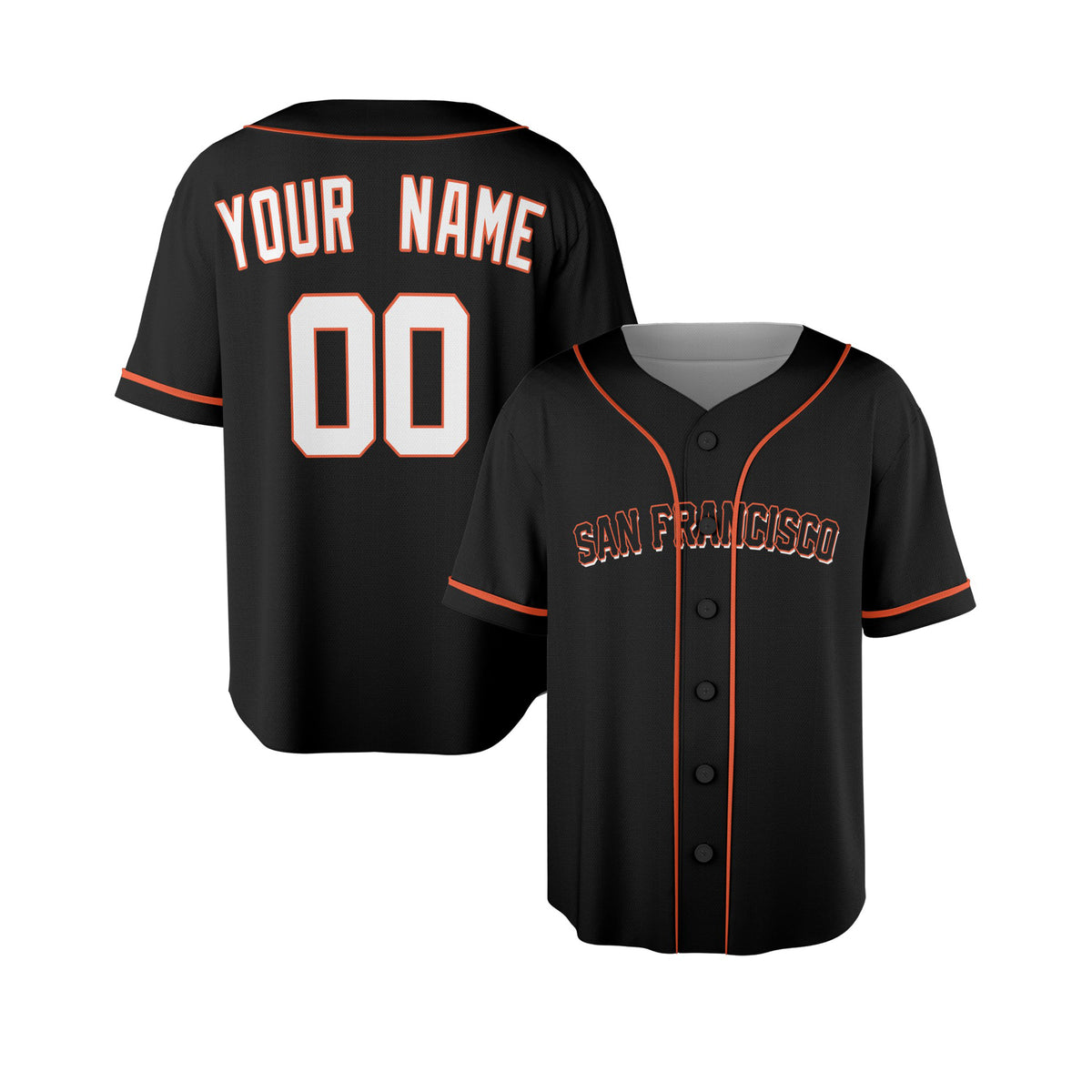 custom-san-francisco-baseball-jersey---blackout-style-personalized-name-&-number-4