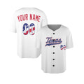 Custom Texas Baseball Jersey - USA 250th Anniversary Fourth of July Stadium Style, Personalized Name & Number-4