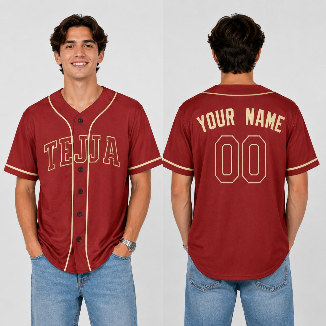 Custom Texas Rangers Baseball Jersey - 2026 City Connect Red Style, Personalized Name & Number-1