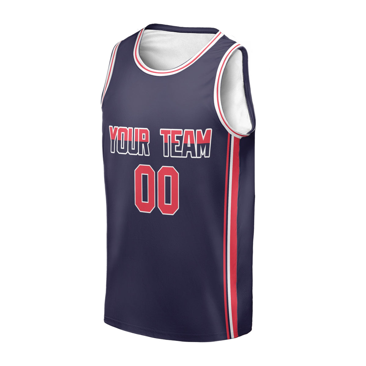 Custom USA Basketball Jersey - Navy Home 1992 Dream Team Style, Personalized Name & Number-3