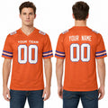 Personalized 1977 Denver Broncos Football Jersey - Orange Retro Style, Custom Name & Number-1