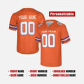 Personalized 1977 Denver Broncos Football Jersey - Orange Retro Style, Custom Name & Number-2