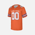Personalized 1977 Denver Broncos Football Jersey - Orange Retro Style, Custom Name & Number-3