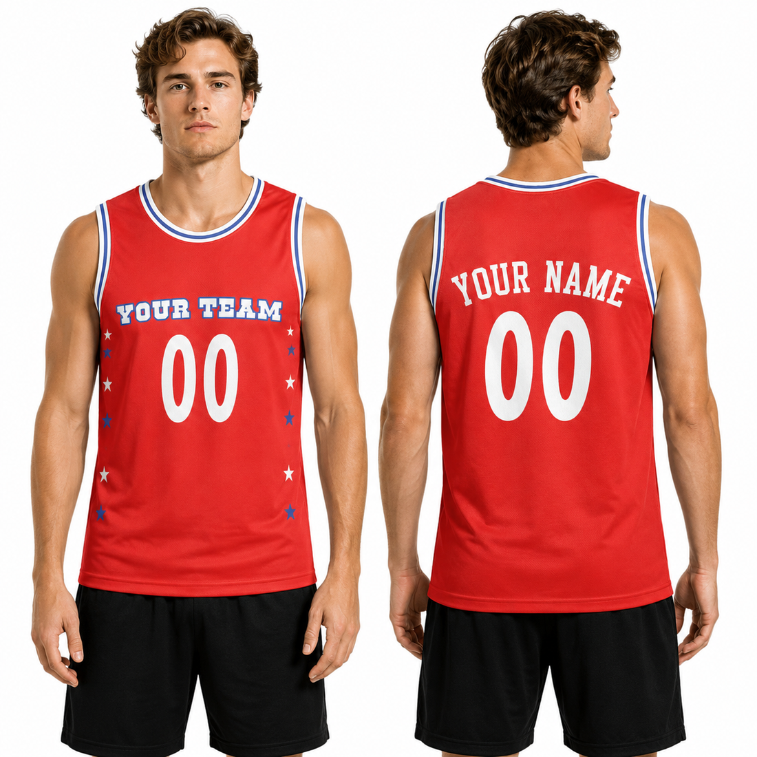 Personalized 1983 Boston Celtics Basketball Jersey - Red Hardwood Classics Swingman Style, Custom Name & Number-1