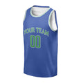 Personalized 1995/96 Minnesota Timberwolves Basketball Jersey - Blue Hardwood Classics Swingman Style, Custom Name & Number-3