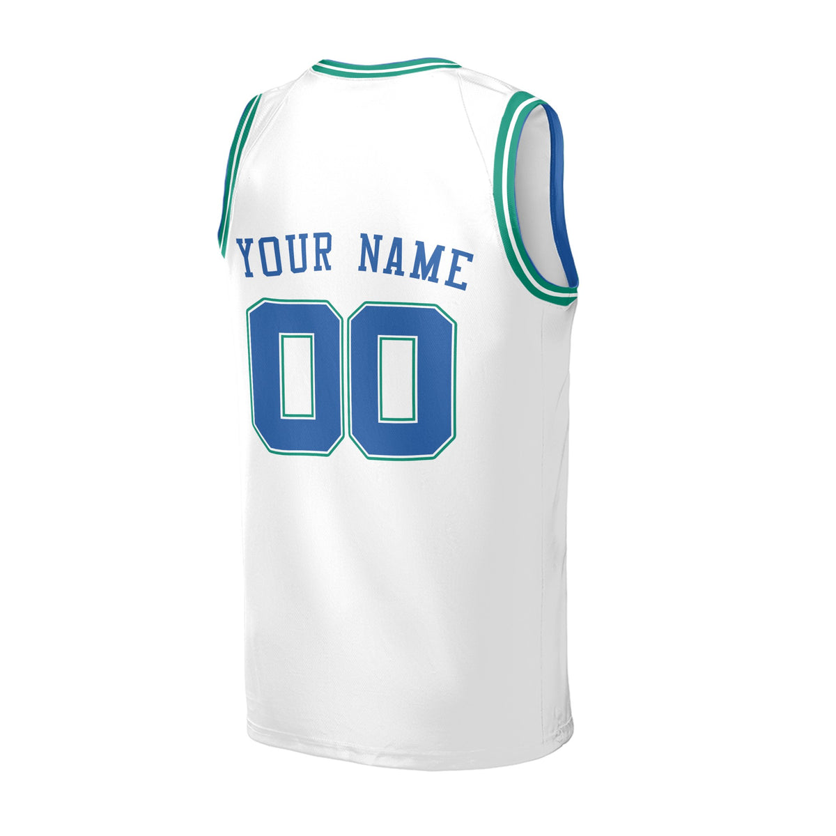 Personalized 1998-99 Dallas Mavericks Basketball Jersey - White Hardwood Classics Swingman Style, Custom Name & Number-4