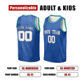 Personalized 1998 Dallas Mavericks Basketball Jersey - Royal Blue Swingman Style, Custom Name & Number-2